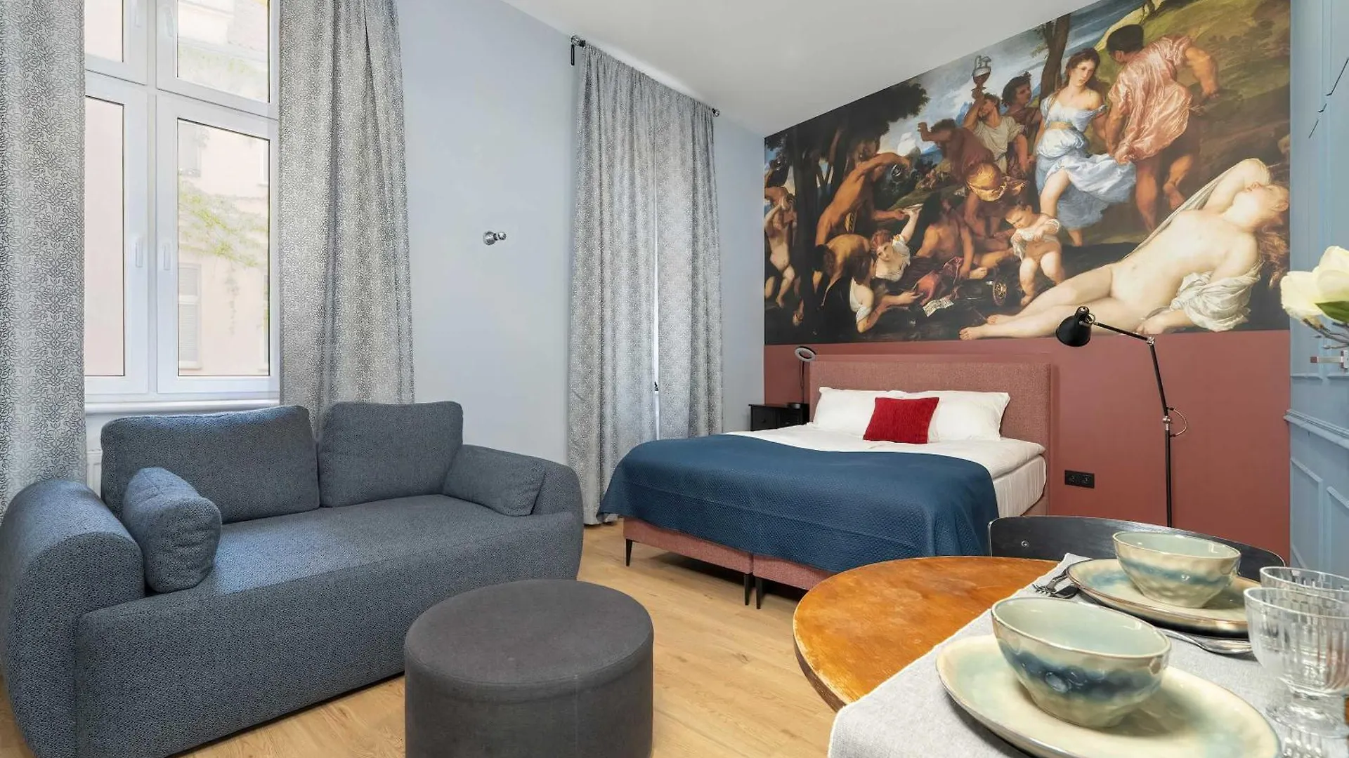 Artsy Studio Close To Poznan Market Square By Noclegi Renters Polsko